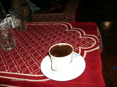 Le café turc, j'adore..