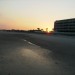 Un coucher de soleil à Folly Beach