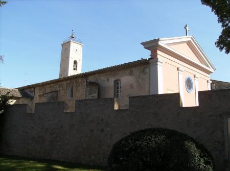 Mouans-Sartoux, le clocher de l'église