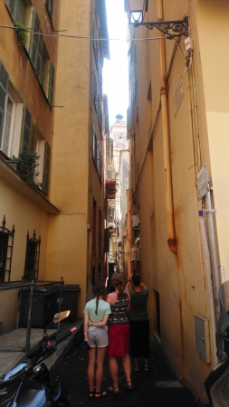 Dans les ruelles du Vieux Nice